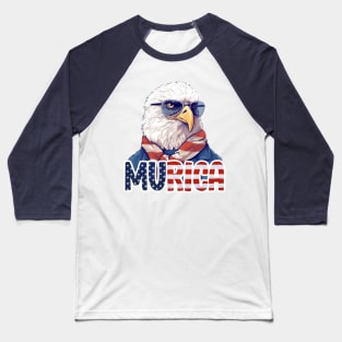 MURICA - Bald eagle number eight Baseball T-Shirt